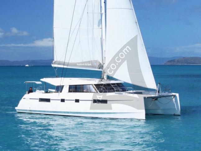 Cat Nautitech 46 for hire in Lavrio