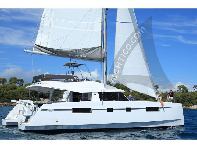 Catamaran Nautitech 46 Open Fly for hire in Netsel Marmaris Marina