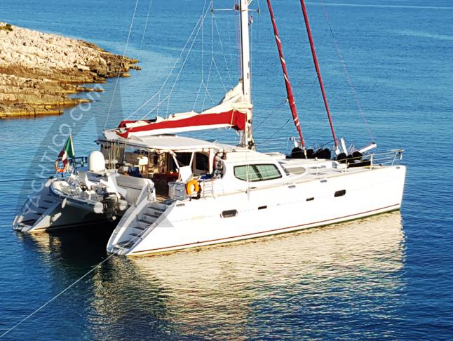 Catamaran Privilege 585 for hire in ACI Marina Trogir