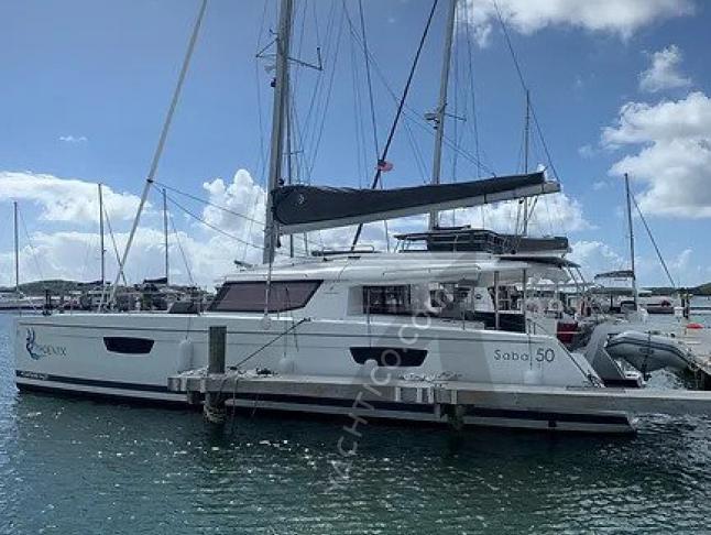 Catamaran Saba 50 available for charter in Red Hook