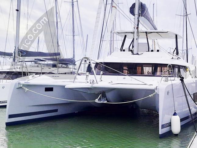 Catamaran Samana 59 for charter in Cannigione