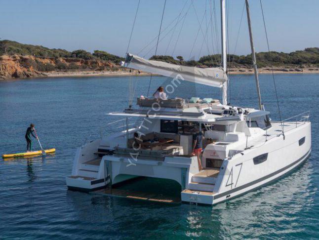 Cat Saona 47 for hire in Road Town