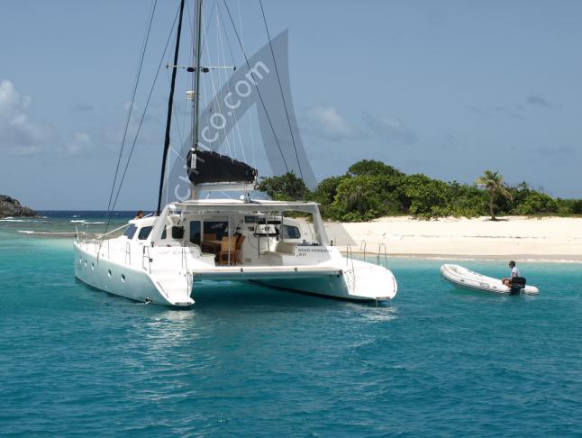 Catamaran Voyage 520 for rent in Sopers Hole