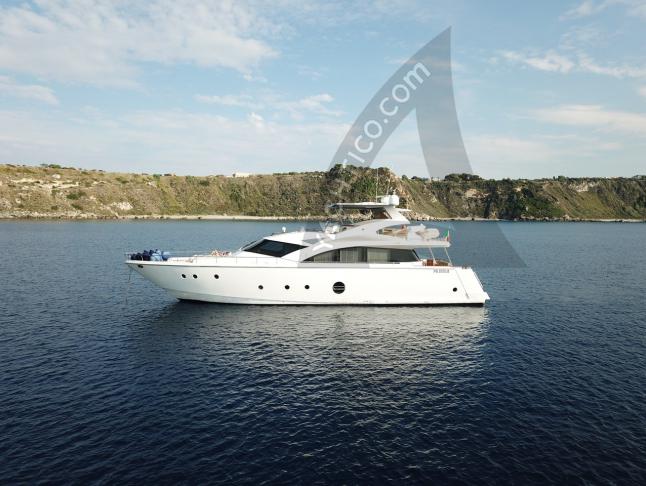 Motor yacht Aicon 75 for charter in Marina Del Nettuno