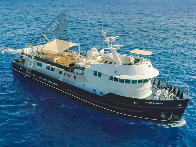 Aqua Explorer Luxury Yacht for charter in Ibiza Town (Spain)