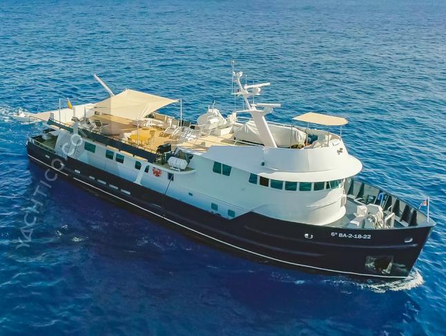 Aqua Explorer Luxus Yachtcharter in Ibiza Stadt (Spanien)