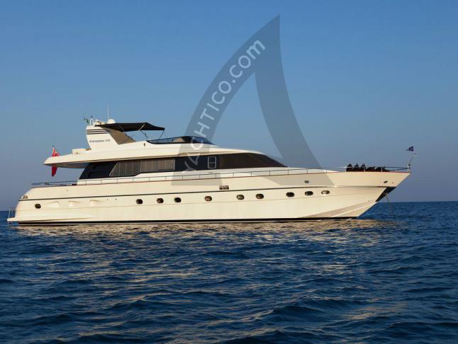 Motor yacht Canados 82 for rent in Porto Santo Stefano