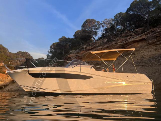 Motorboat Cap Camarat 7.5 WA available for charter in Sant Antoni de Portmany