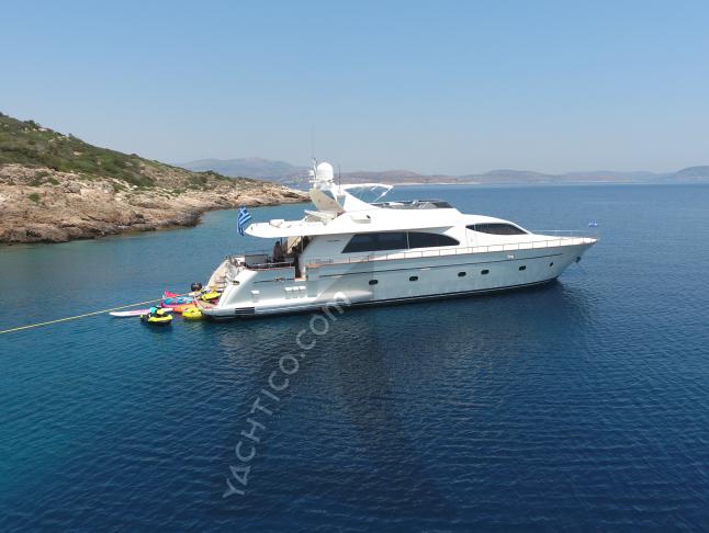 Motor yacht Falcon 86 for rent in Athens