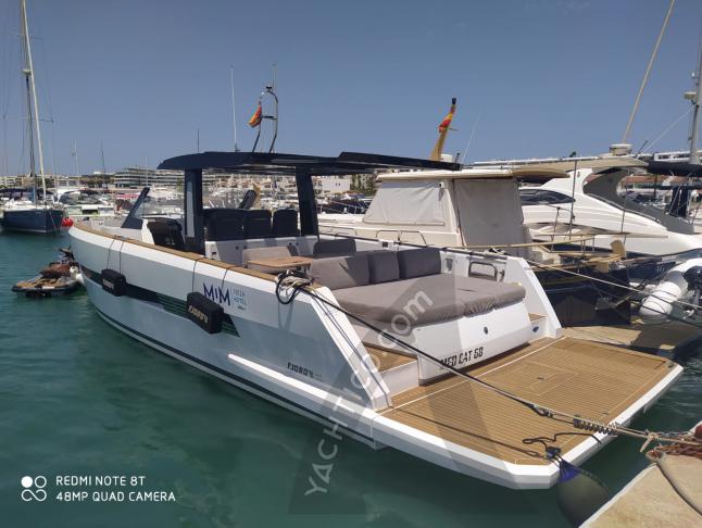 Motoryacht Fjord 44 Open Yachtcharter in Ibiza Stadt
