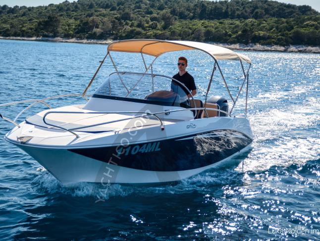 Motorboat Galia 635 Sundeck for rent in Mali Losinj