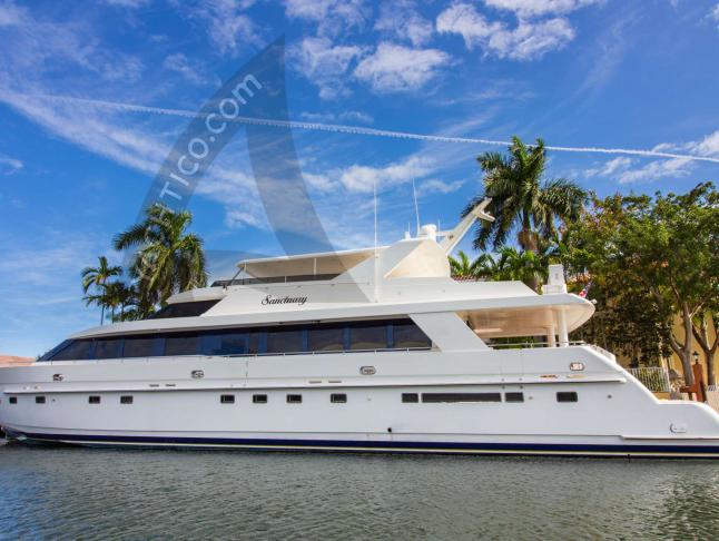 Motoryacht Hargrave 100 Yachtcharter in Miami Beach