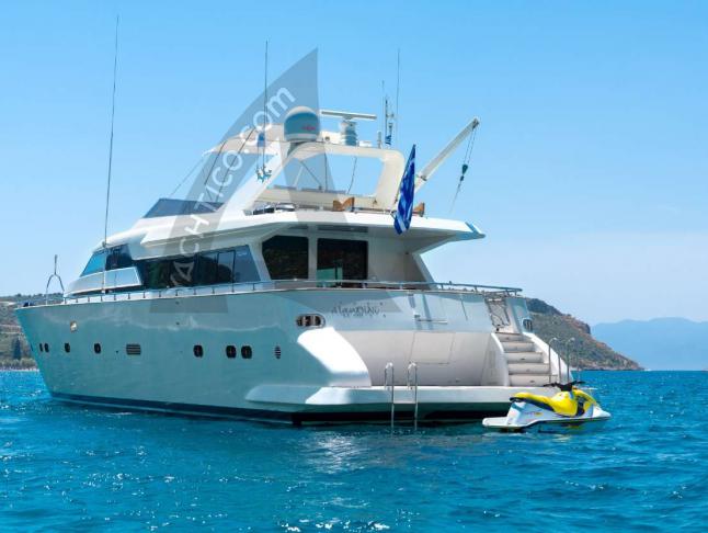 Motoryacht Maiora 26 Yachtcharter in Flisvos Marina