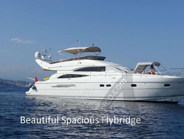 Motoryacht Princess 61 Fly chartern in Antibes