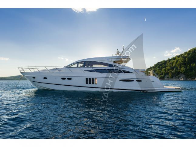 Motorboot Princess V65 Yachtcharter in Mykonos Stadt