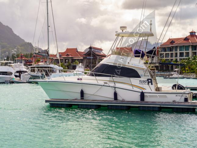 Motorboot Rodman 1250 Fisher Pro Yachtcharter in Eden Island Resort
