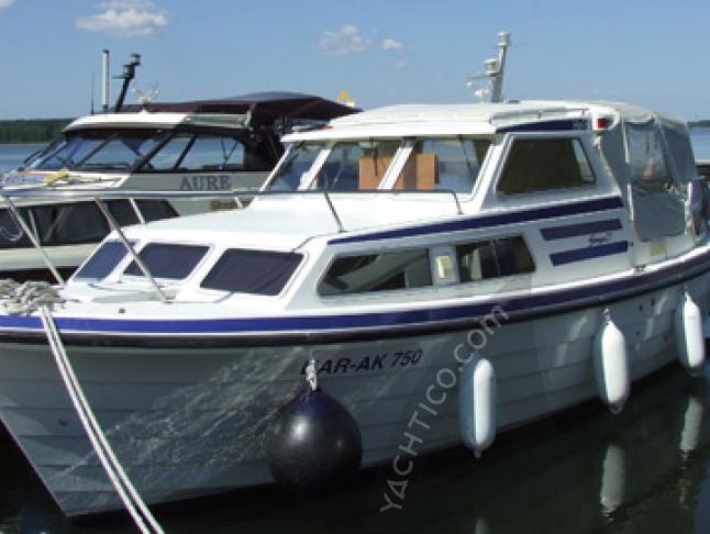 Motor yacht Saga 27 AK available for charter in Boathouse Himmelpfort