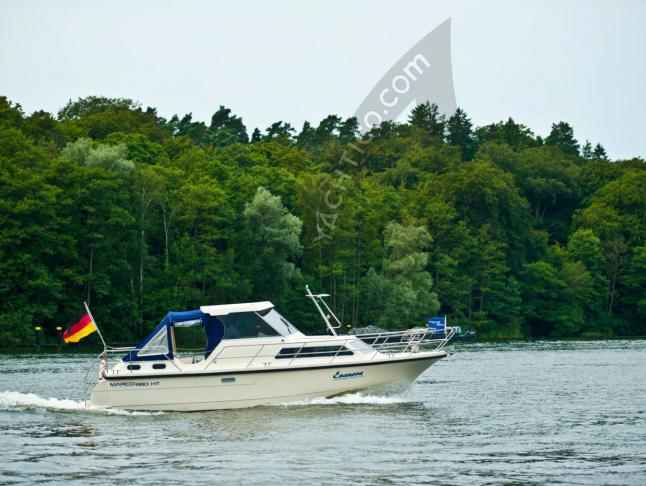 Hausboot Succes Marco 860 Deluxe Hardtop Yachtcharter in Yachthafen Maremüritz