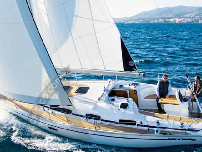 Segelyacht Bavaria 34 Cruiser Yachtcharter in Marina am Ryck