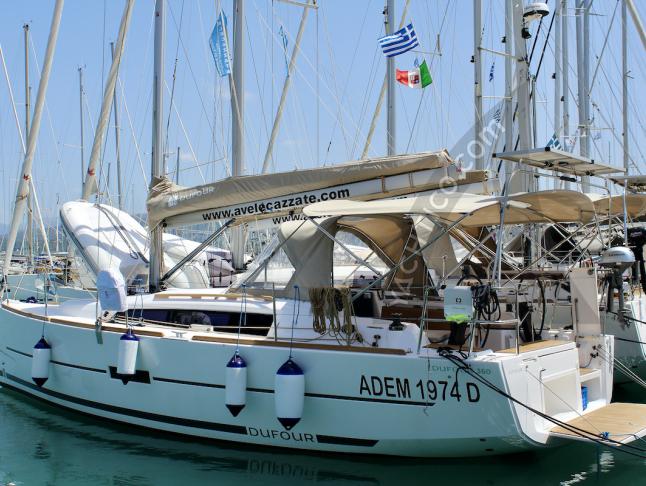 Yacht Dufour 360 Grand Large for hire in Lefkas