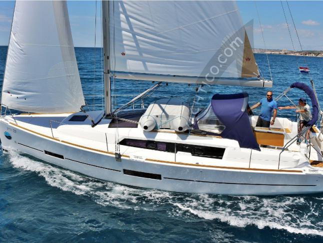 Yacht Dufour 382 Grand Large for rent in Alimos Marina Kalamaki