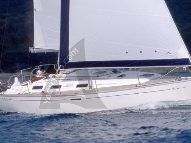 Sailing boat Dufour 385 available for charter in Parikia