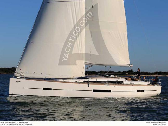 Yacht Dufour 500 Grand Large Yachtcharter in Marina Frapa