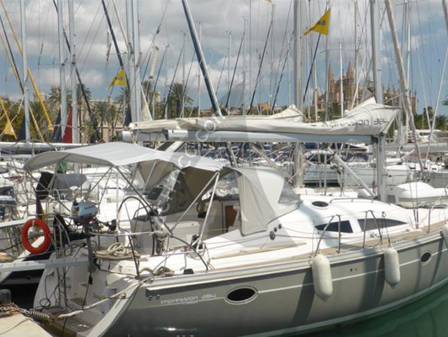 Yacht Elan 384 Impression for hire in Port de Palma