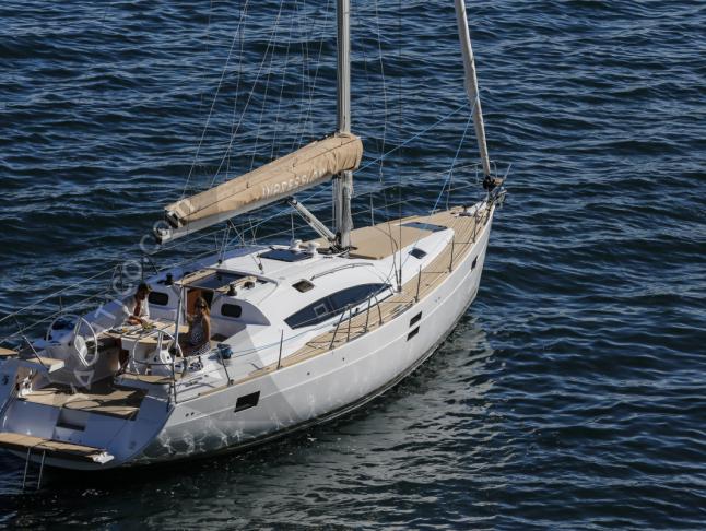 Yacht Elan 45 Impression for hire in Marina Kornati