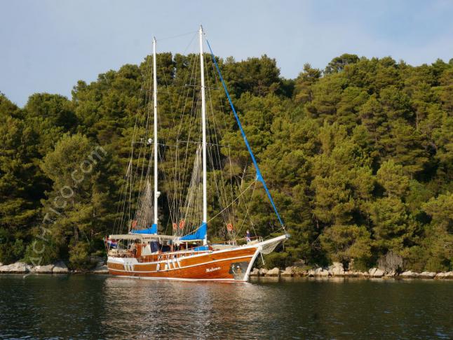 Segelyacht Gulet Yachtcharter in Marina Mandalina