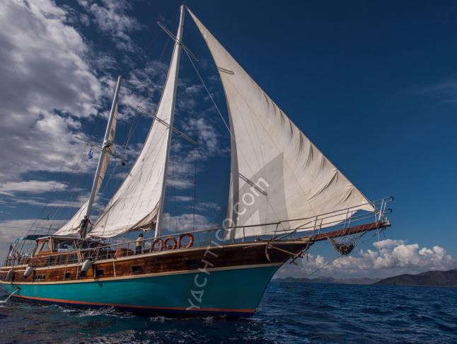 Sailing yacht Gulet available for charter in Lefkas
