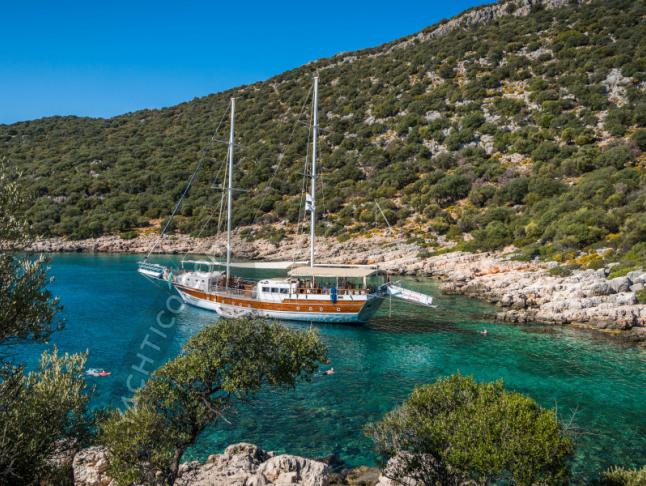 Segelboot Gulet Yachtcharter in Fethiye