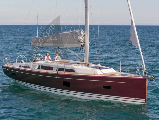 Sailboat Hanse 388 available for charter in Cannigione