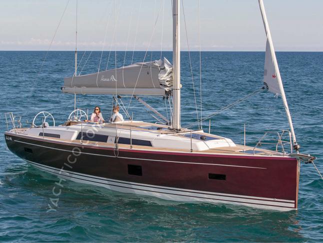 Yacht Hanse 388 Yachtcharter in Cannigione Marina
