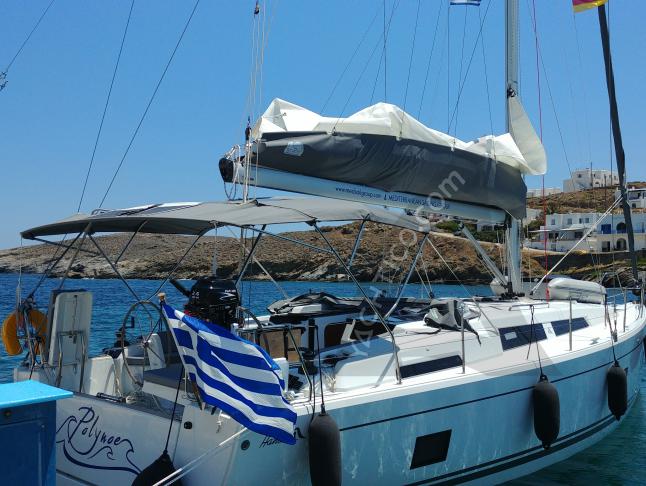 Yacht Hanse 418 available for charter in Port Lavrio
