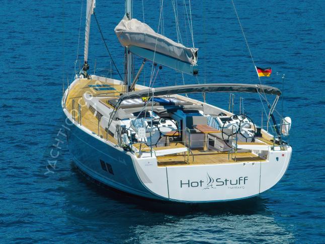Sailboat Hanse 588 available for charter in Kastel Gomilica