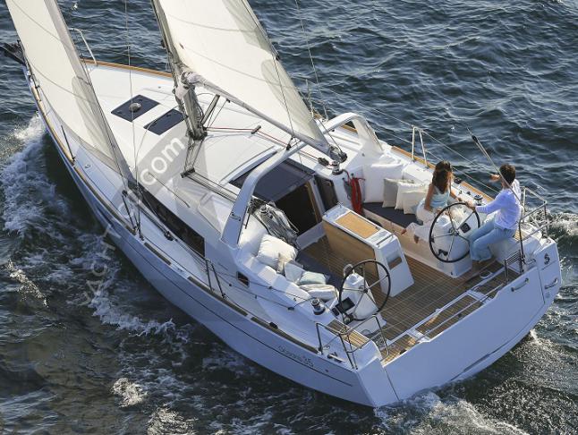Sailing yacht Oceanis 35 available for charter in Trogir