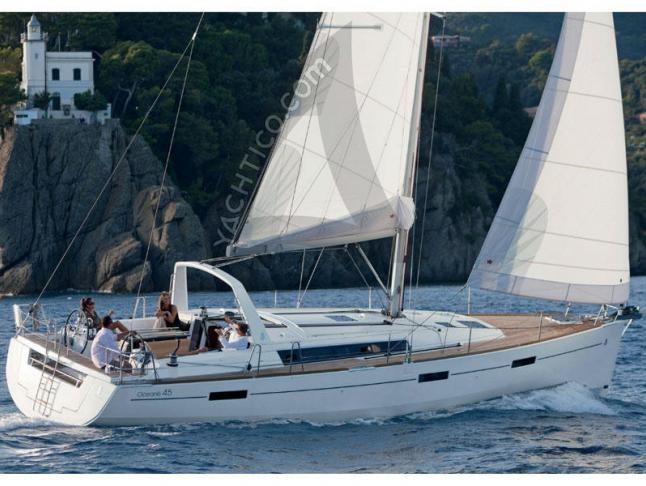 Sailboat Oceanis 45 available for charter in Lefkas