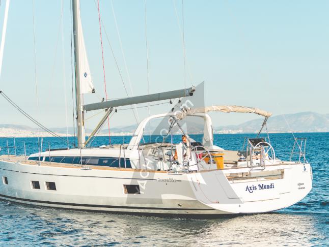 Sailboat Oceanis 55 available for charter in Athens