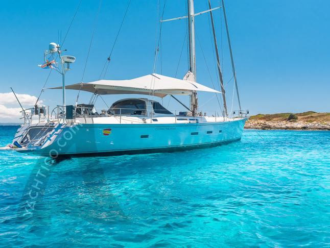 Segelboot Pendennis 77 Yachtcharter in Flamenco Marina