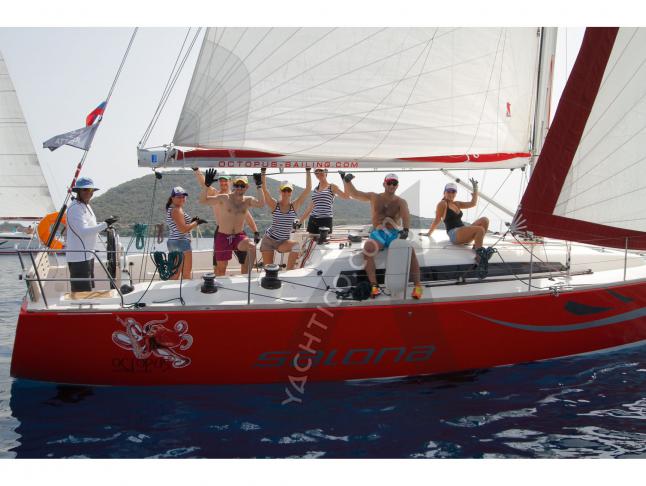 Sailing yacht Salona 41 Performance available for charter in Marmaris Yacht Marina