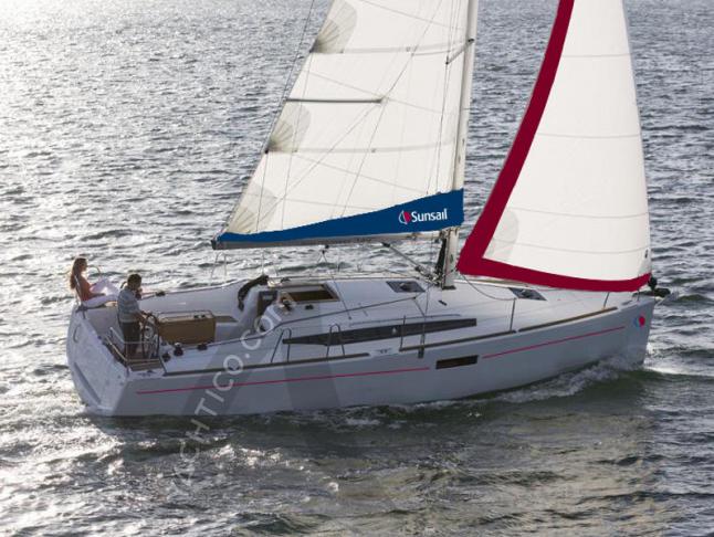Sailing yacht Sun Odyssey 349 available for charter in Marina Agana