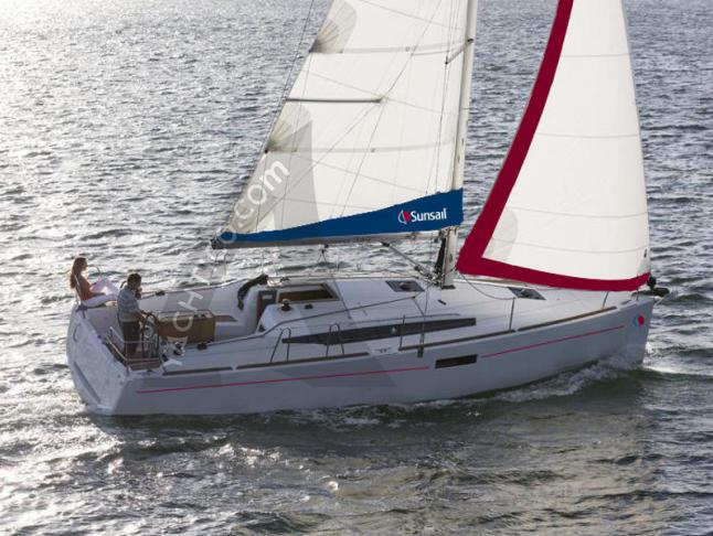 Segelboot Sun Odyssey 349 Yachtcharter in Marina Lefkas