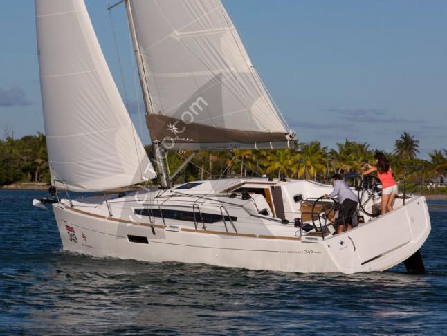 Yacht Sun Odyssey 349 for charter in Lefkas Marina