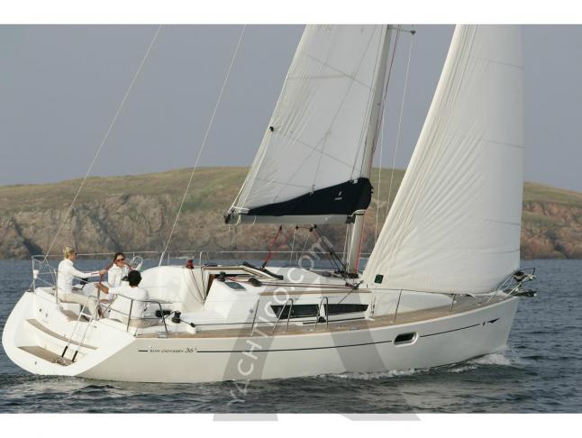 Sailing yacht Sun Odyssey 36i for charter in Lefkas Marina