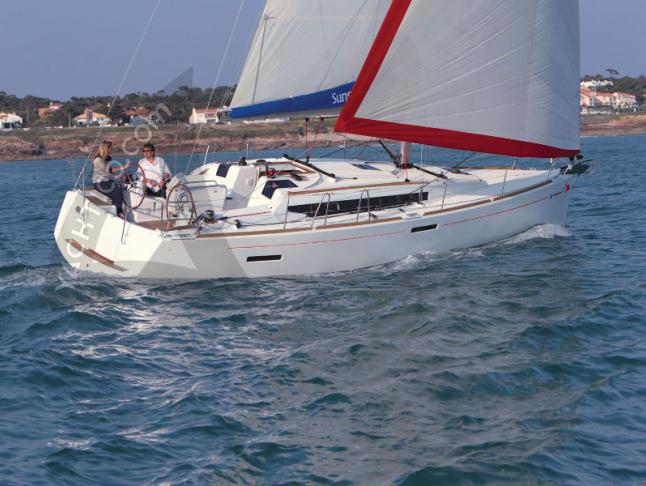 Sailing boat Sun Odyssey 389 available for charter in Trogir