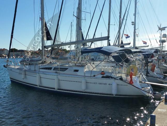 Sailboat Sun Odyssey 40 for hire in Marina Kornati