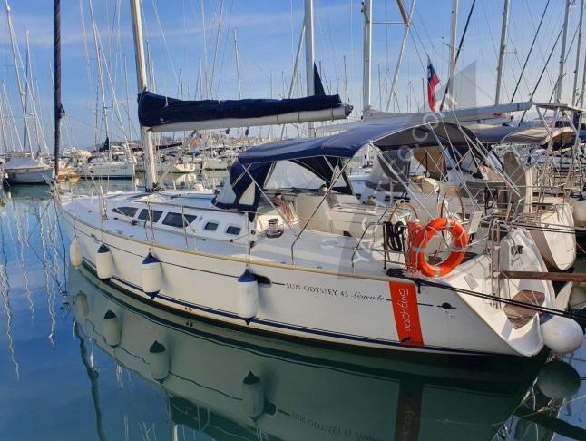 Yacht Sun Odyssey 43 for rent in Marina Izola