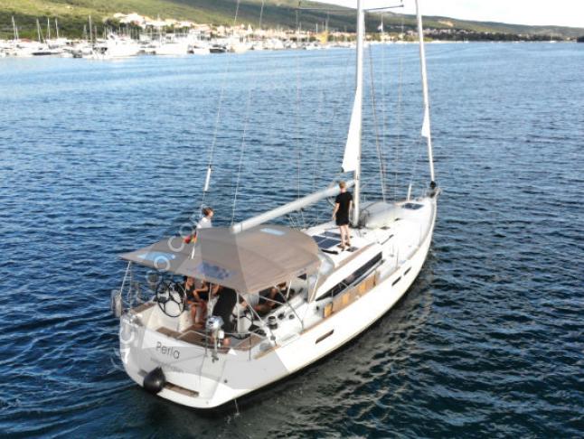 Sailing boat Sun Odyssey 479 for hire in Krk