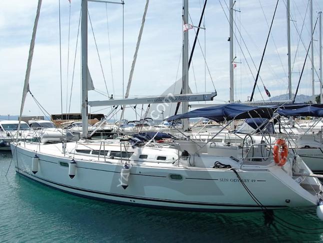 Yacht Sun Odyssey 49 available for charter in Split